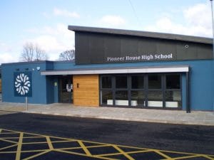 Excell trade frames installs windows at multi-million free school development  