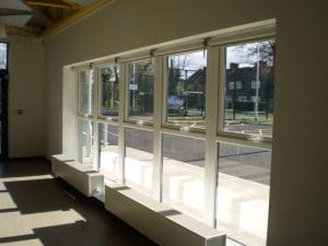 Excell trade frames installs windows at multi-million free school development  